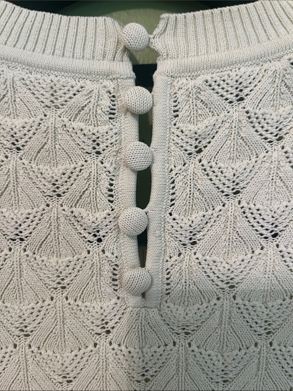 Club Monaco Light Green Summer Sweater - Picture 6 of 8